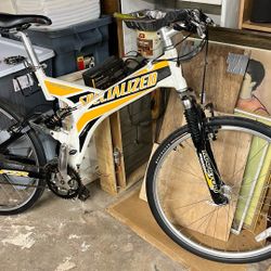 2000 Specialized Rockhopper FSR Mountain Bike – Excellent Condition 