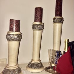 Candle Holder Set Of :