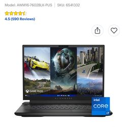 Alienware m16 RTX 4070 Gaming Laptop (i7, 165Hz, Like New)