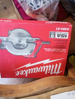 Milwaukee circular saw 7 1/4"
