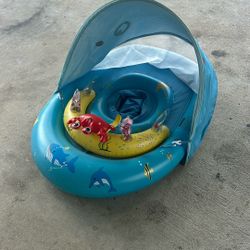 Baby Pool Float with Canopy