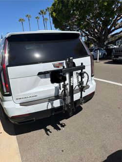 4 bike hitch mounted rack