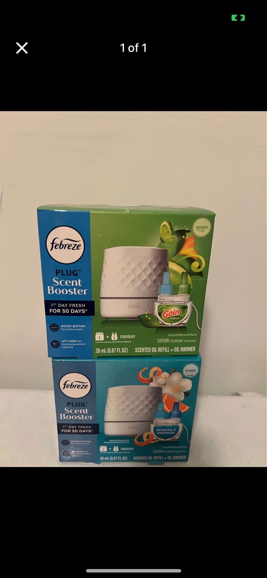 Febreeze Plug Scent Booster $10