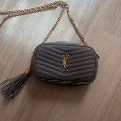 YSL Mini Lou Bag With Gold Hardware