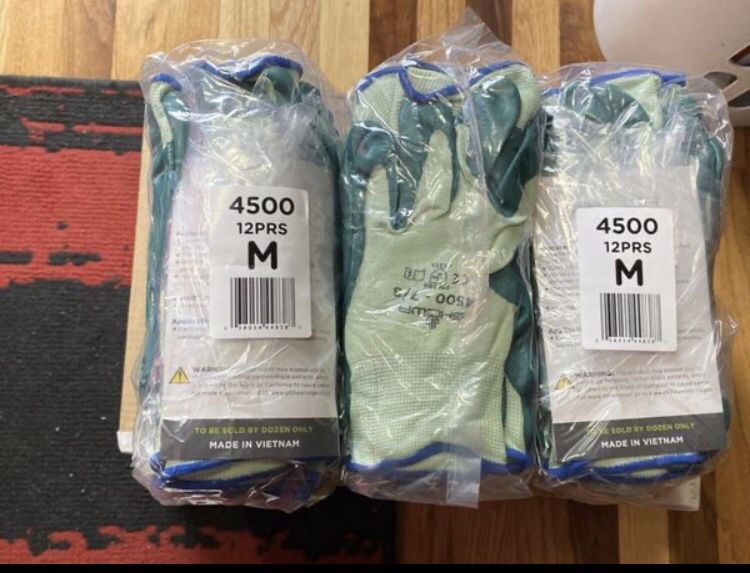 4500 work Gloves 12 pairs