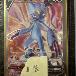Pokemon Card Sneasler V $14