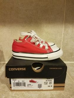 Toddler Red Converse