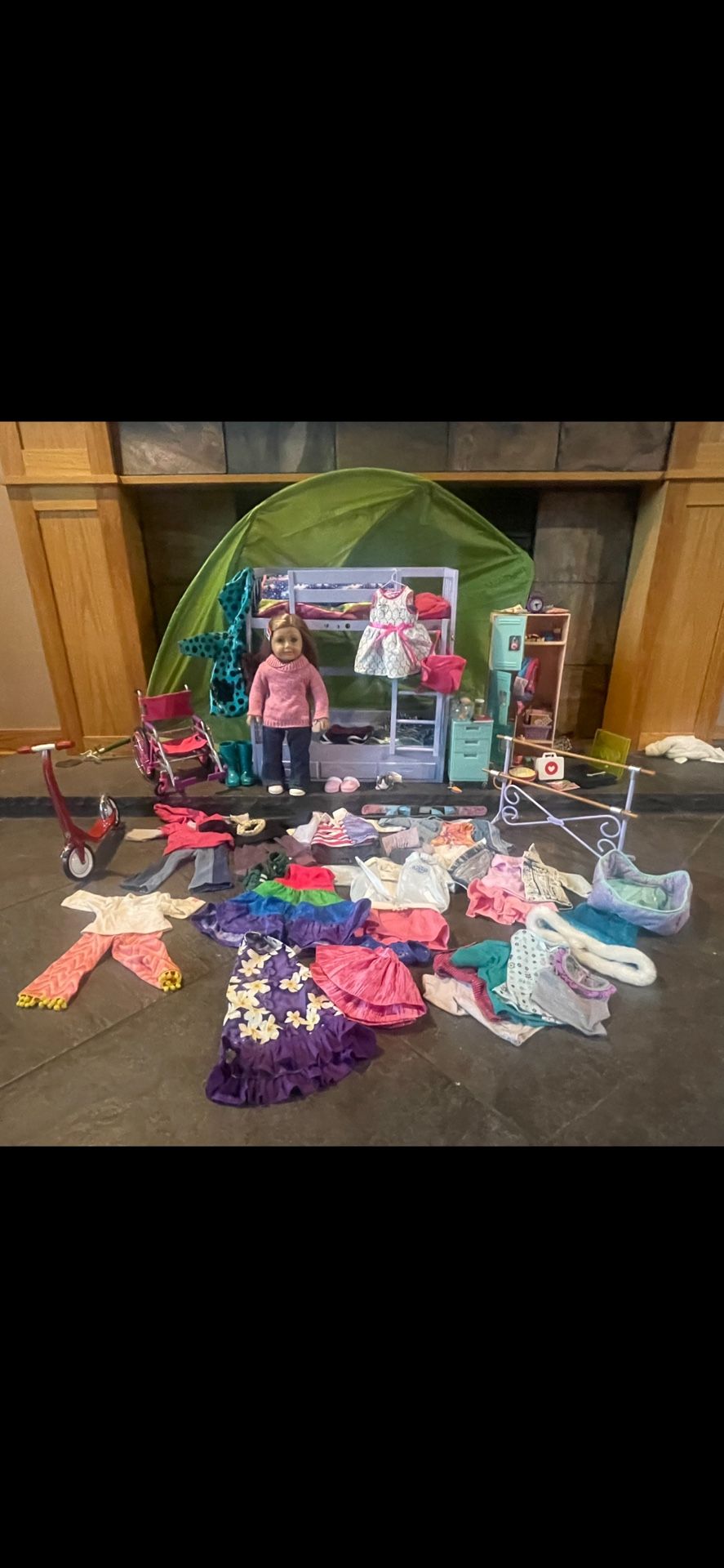 American Girl Doll & Accessories Set