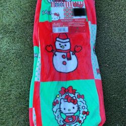 Hello Kitty Christmas Blanket 