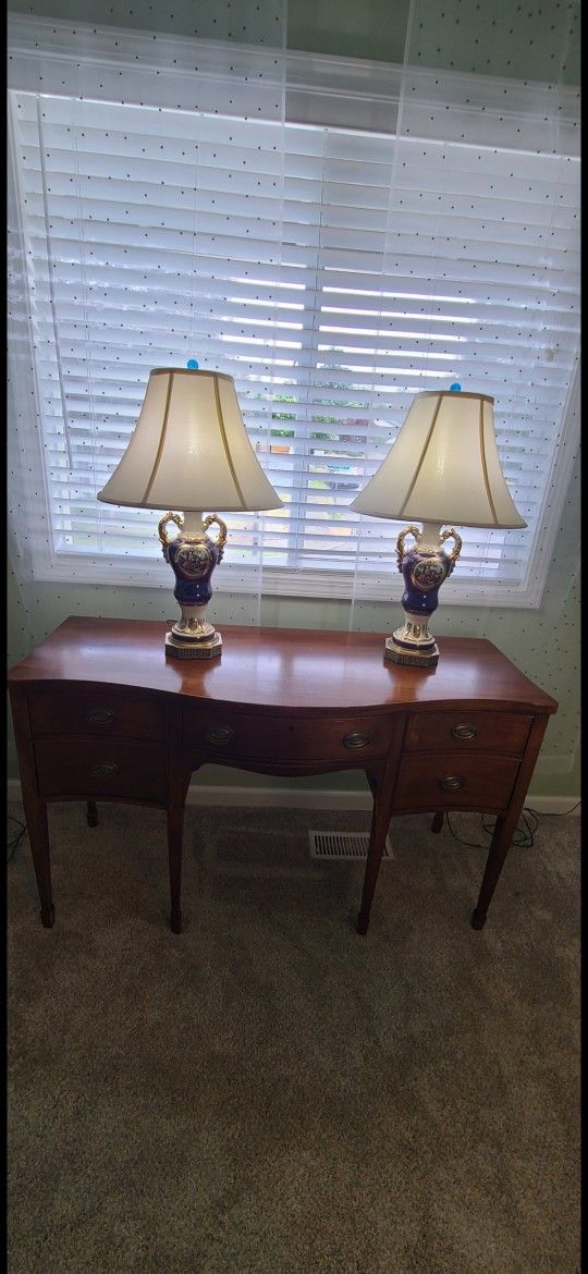 Vintage Victorian Lamp
