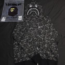 bape zip up