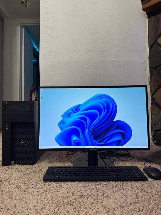 i7 Dell Precision Tower 3620 Desktop Computer System 64GB Memory Ram with SSD HD
