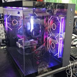 Gaming PC, Ryzen 7 5700X, 16GB, 512GB NVMe, RX 7600 8GB
