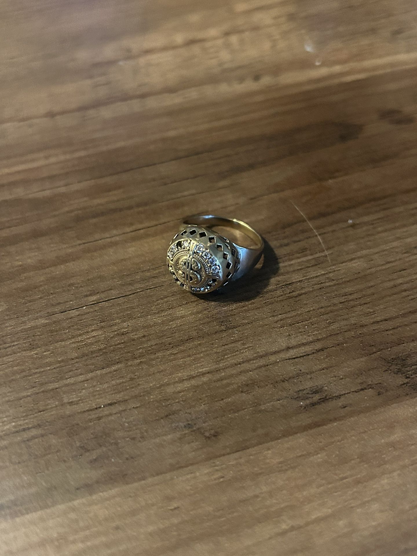 10 Karot Gold $ Sign Ring