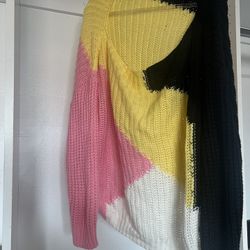 Color Block Sweater 