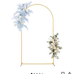 Gold Metal 7.2 Ft Arch Stand NEW