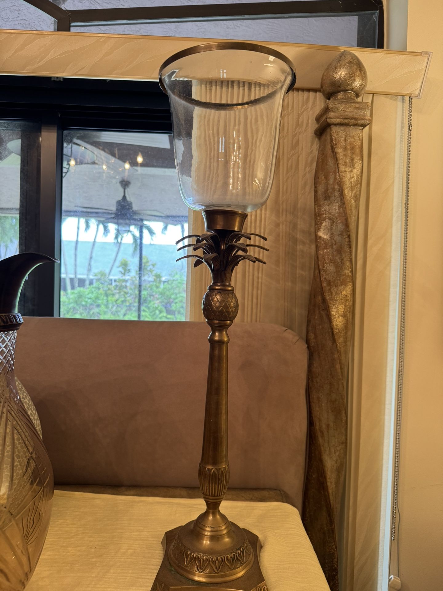 Brass Candle Stick Set