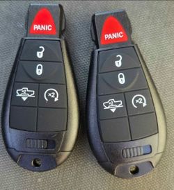 Dodge keys and fobs