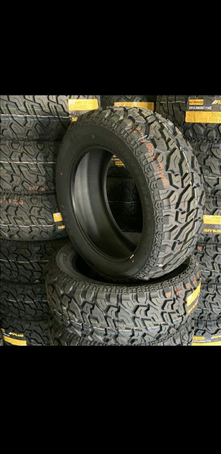 33x12.50r20 Or 35x12.50r20 Mt New Tires