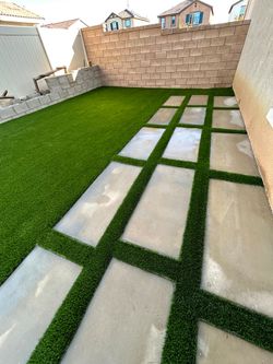 Artificial turf fake grass