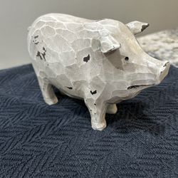 Vintage Carved Pig