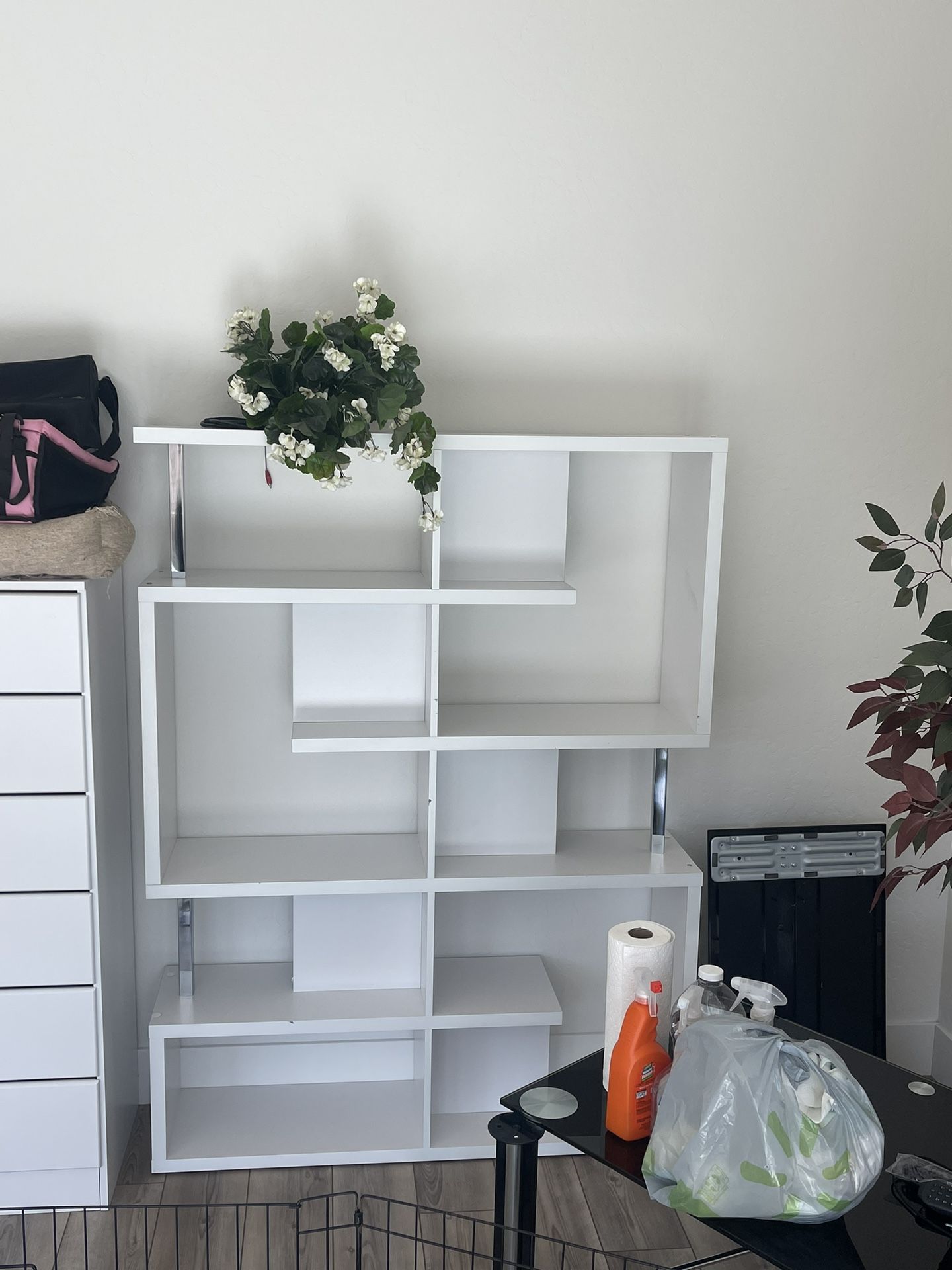 Modern Bookshelf White