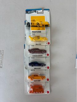 Hotwheels Pantone full set