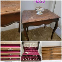 16x20 Entryway Table Antique Furniture 