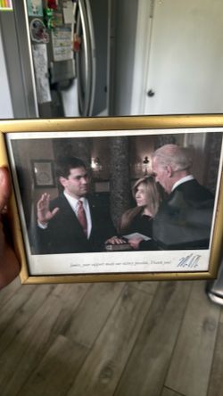 Marco Rubio 1st office election signed thank you card