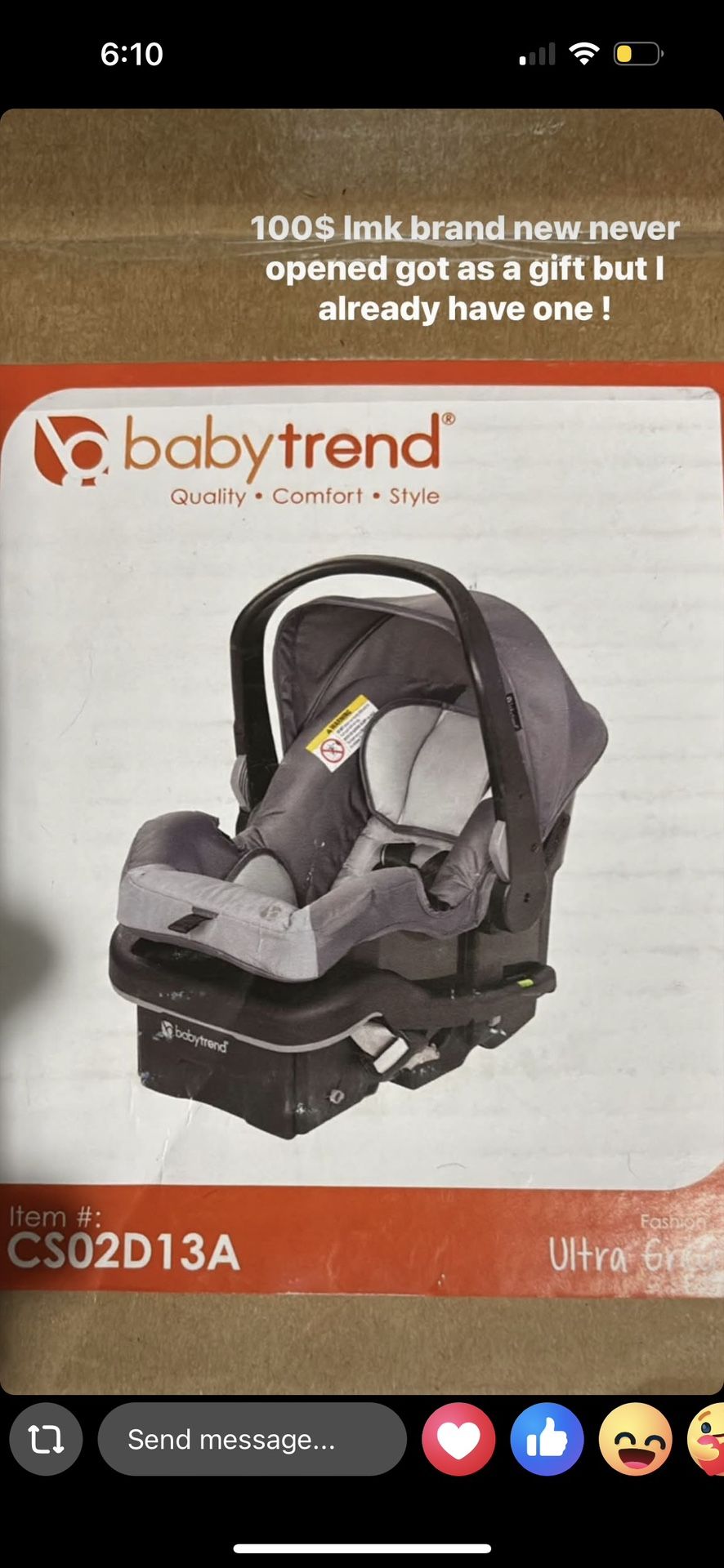 Infant Car Seat