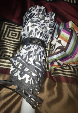 Coach umbrellas