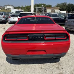2015 dodge challenger, Red, SXT coupe 2D