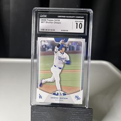 2024 Topps 50/50: Shohei Ohtani - Shohei Ohtani #67 HR #35  Gem Mint 10 baseball card home run #35