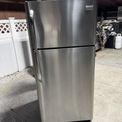 Frigidaire Refrigerator 30 X 66 Stainless Steel Working Perfect Clean One Receipt For 90 Days Warranty 