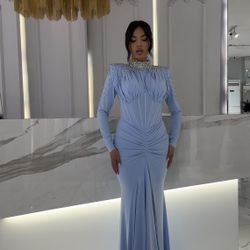 Vlora&Kaltrina Blue Dress 