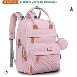 Pink Bubble Roos Diaper Bag. 