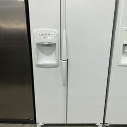 Maytag White Side By Side Refrigerator 