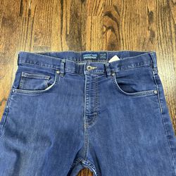 Patagonia Men’s Iron Clad Denim Jeans, Dark Blue/Navy Wash, Size 34x30