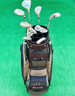 Ladies Women's RH Complete Golf Club Set | Snake Eyes Viper LS Driver  Woods Hybrid Irons Putter + GolfMate Bag