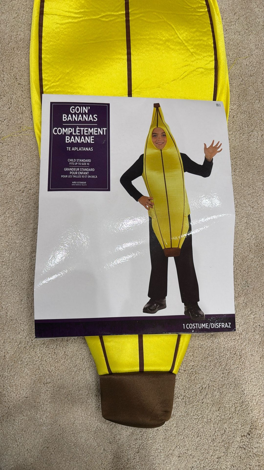 Banana Halloween Costume