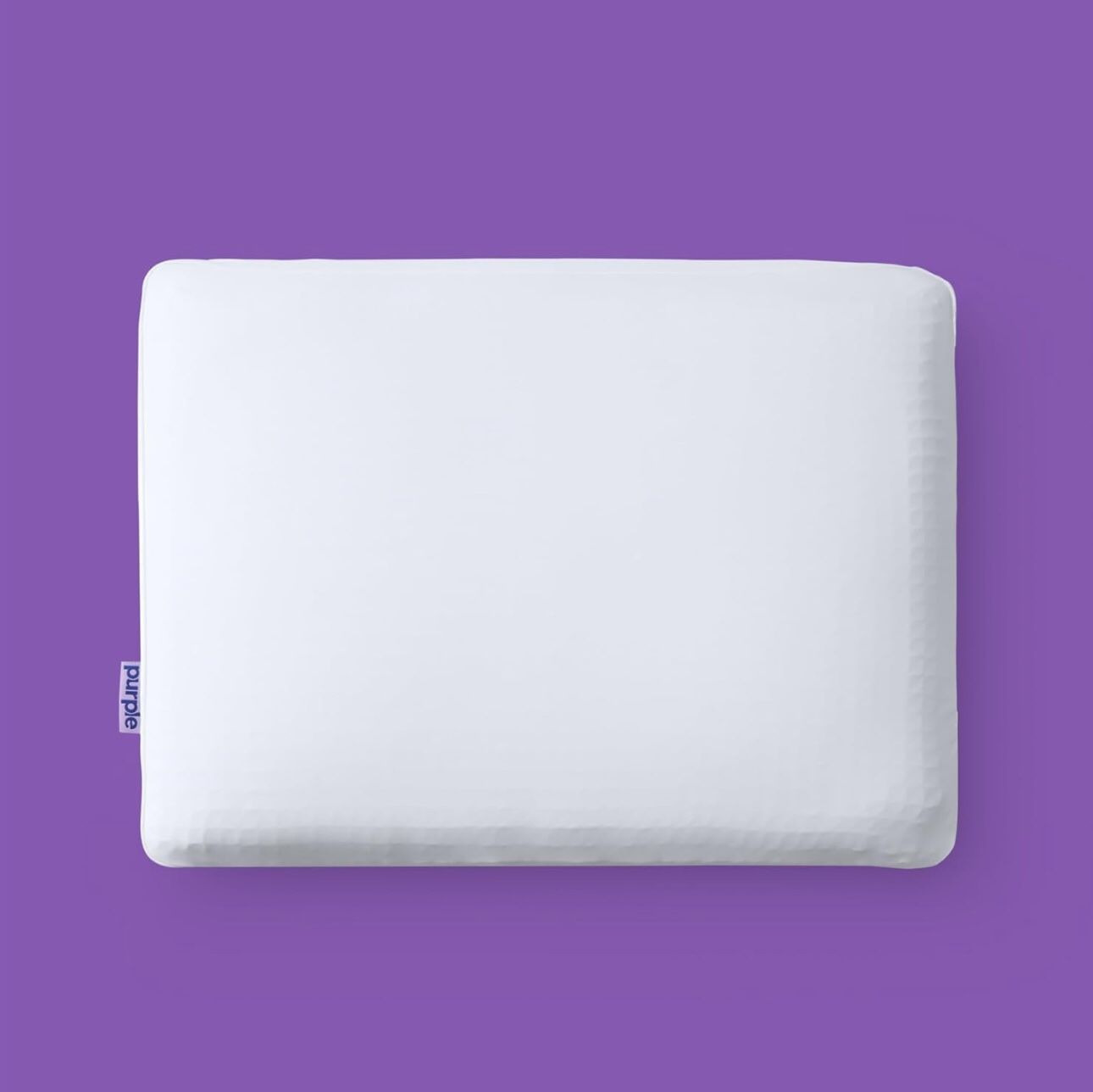 Purple DreamLayer Pillow - Standard Size, Multi-Layered GelFlex Grid & MicroAir Foam for Support & Pressure Relief - Customizable Height with Removabl