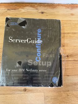 IBM ServerGuide for Netfinity Server - 1997, Sealed in Shrink Wrap - Vintage