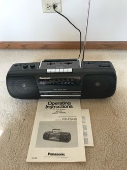 PANASONIC RX-FS(contact info removed)’s STEREO BOOMBOX