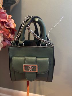 Nine West forest green mini bag