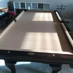 8 Foot Slate Pool Table Delivered 