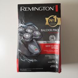 Remington XR7000 Balder Pro Rotary Shaver Rechargeable Waterproof Electric Razor for Men Cordless Lithium Power 5 Dual Track Flexing Heads and Pop-Up 
