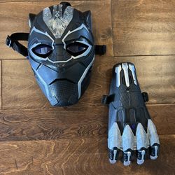 Black Panther Mask And Claw