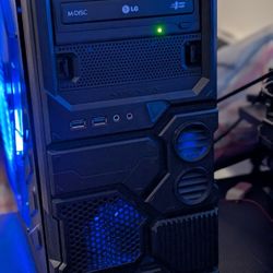 Old School Computer Desktop AMD Quad 