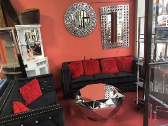 Brand new luxury sofa and love seat only 999$ we offer finance no credit check!