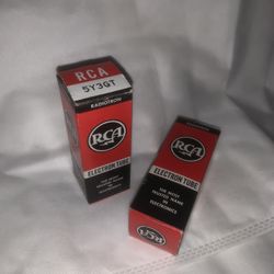RCA Electron Tubes –  5YG3GT (New in Box) Pair Of 2 
